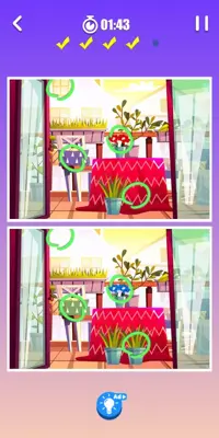 Find The Differences - Sweet Home Design android App screenshot 1